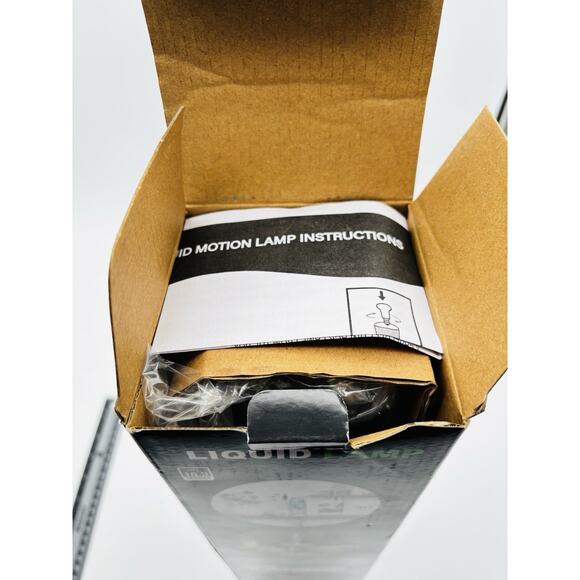 New JAMBO 16.3" Lava Liquid Lamp, Blue And Yellow. New. Cool Look! - Picture 9 of 11